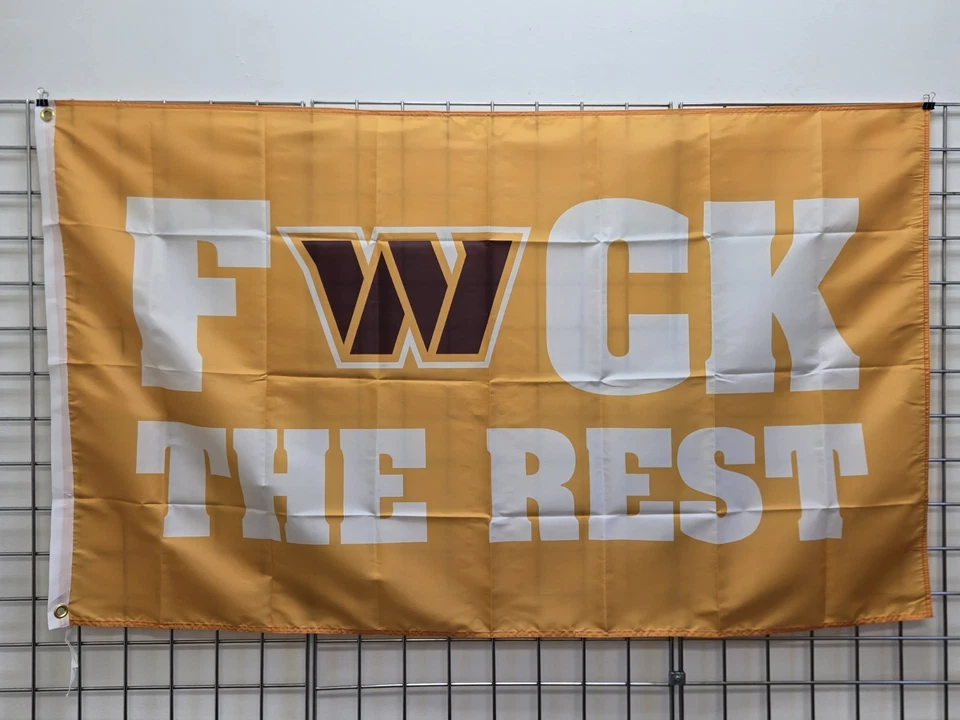 Bandera de los Comandantes de Washington 3 pies x 5 pies F El resto Bandera Bandera Pieles rojas NFL🔥🔥 Foto 1 de 1