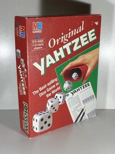 Vintage Original Yahtzee - MB Games - Hasbro 1997 - Complete - Picture 1 of 13