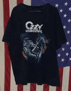 Camisa De Colección Ozzy Ozbourne 2007 Gira de Conciertos Winterland Talla Adulto XL Negra - Imagen 1 de 3