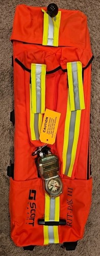 3M Scott RIT PAK III 3 4500 PSI Rectus SureSeal E-Z-Flo *Missing ...