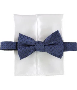 Alfani Mens 2-Piece Pre-tied Bow Tie, Blue, One Size - Picture 1 of 1