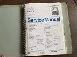 RAR Philips Recording Ordner Service Manual Recorders N 4504 4450 4200 - Bild 1 von 19