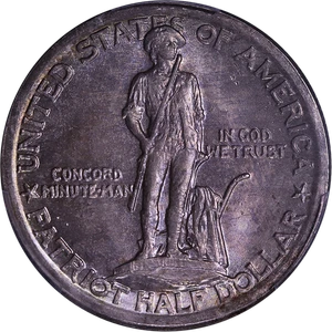 1925 Lexington Commem Half Dollar PCGS MS65 Nice Luster Nice Strike - Picture 1 of 4