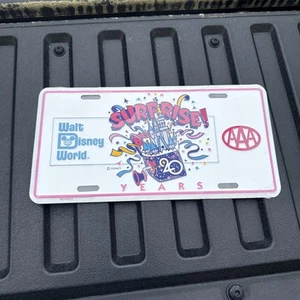Walt Disney World 20th Anniversary License Plate Sealed 1971 - 1991 *Brandneu* - Bild 1 von 3