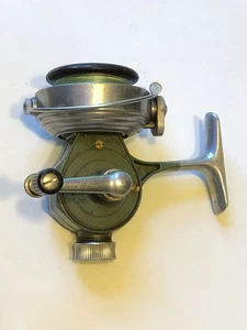 Carrete de pesca giratorio vintage C Siegrist Zurich RECORD hecho en Suiza FUNCIONA - Imagen 1 de 8