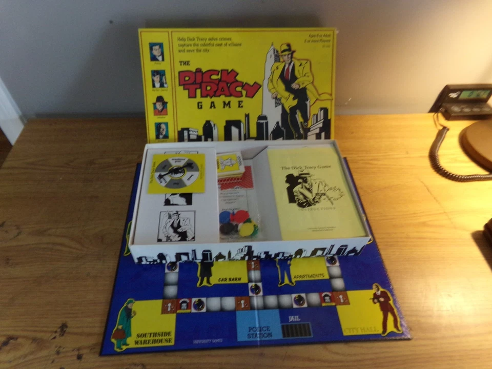 JUEGO DE MESA DICK TRACY JUEGOS UNIVERSITARIOS Foto 1 de 1
