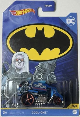 2022 Hot Wheels Batman Walmart Series Mr. Freeze 3/5 Cool One Blue New Sealed - Image 1 of 4