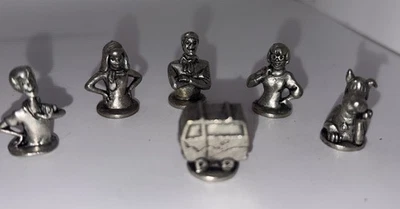 Monopoly Scooby Doo Fright Fest Edition Game Replacement Pieces Movers Tokens - Image 1 of 3