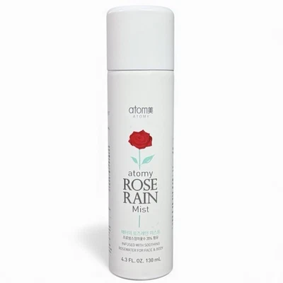 ATOMY Rose Rain Mist 4,3 oz, 130 ml de agua de rosas para rostro y cuerpo NUEVO 🆓🚚🔥 Foto 1 de 2