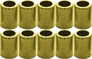 Brass Ferrule for Air and Water Hose 7327 1/4" ID/.625 ID/1.000 L/.437 P 10-Pack - Picture 1 of 2
