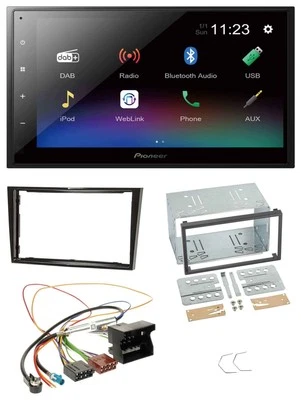 Pioneer USB Bluetooth DAB 2DIN MP3 Autoradio für Opel Astra H Corsa D Zafira B K - Bild 1 von 4
