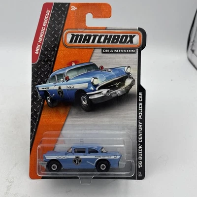 Matchbox 1956 Buick Century Police Car - Image 1 of 4
