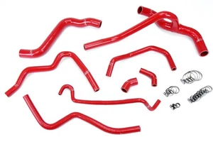 HPS Red Silicone Radiator+Heater Hose Kit For Ford 05-10 Mustang 4.0L V6 - Picture 1 of 1