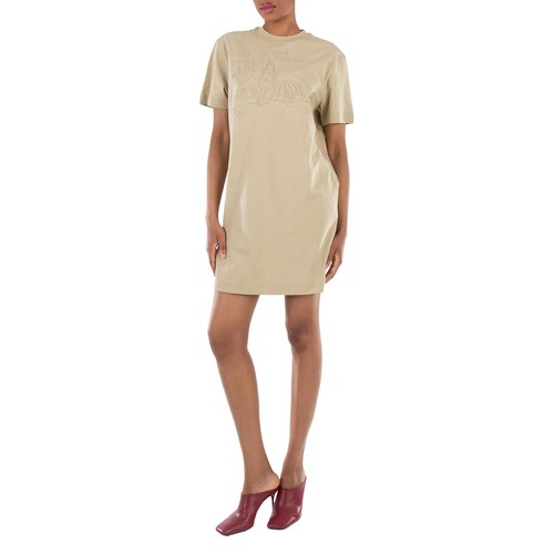 Abito T Shirt Burberry EKD Cotone Ricamato