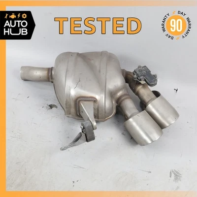 Puntas silenciador lateral derecho escape turbo 15-18 Porsche Macan 95B 95B253612E OEM 72k Foto 1 de 4