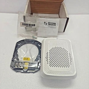 SYSTEM SENSOR WALL SPEAKER WHITE MODEL:SPWL - Picture 1 of 5