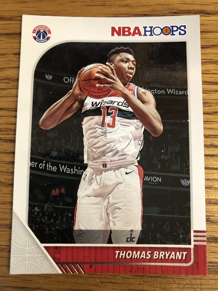 Thomas Bryant 2019-20 NBA Hoops Wizards Card #193   *4810* - Image 1 of 1