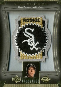 2003 Sweet Spot Baseball Card #208 David Sanders SB P3 Rookie/1430