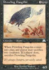 4x Prowling Pangolin MTG Onslaught NM Magic Regular