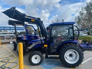 Lovol M404 40hp Cabin Tractor, Front end Loader, Syncro Shuttle - Picture 1 of 12