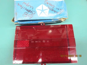 NOS 1968 Chrysler Wagon  Inner Tail Light Lens LH on tailgate Mopar # 3004103 - Picture 1 of 5