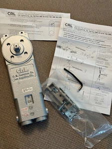 CRL CRL9762 Adjustable Spring Power 90 Degree No Hold Open Concealed Door Closer - Picture 1 of 7