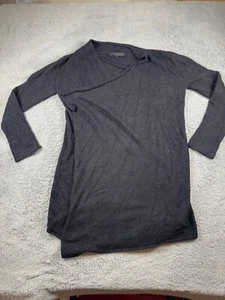 Barefoot Dreams Cardigan S/M Bamboo Chic Lite Calypso Wrap Style Gray - Picture 1 of 10