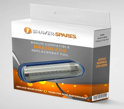 Braun compatibile serie 2000 cruZer2,3,4 & CruZer5 pellicola Face 20S  - Immagine 1 di 2