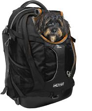 Petsafe Kurgo G-Train K9 Pack Carrier Backpack for Small Dogs and Cats Black