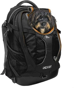 Paquete de transporte Petsafe Kurgo G-Train K9 para perros y gatos pequeños negra - Imagen 1 de 6