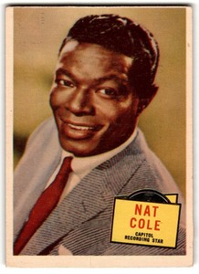 1957 Topps Hit Stars Nat "King" Cole #34