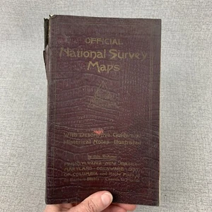 1925 National Survey Maps for Pennsylvania, New Jersey, Maryland, Delaware, DC - Imagen 1 de 13