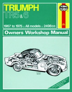 Triumph TR5 & TR6 1967-1975 Workshop Repair Manual 31 - Picture 1 of 2