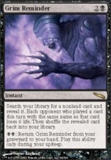 Mirrodin - Grim Reminder - Foil