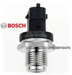 BOSCH Fuel Rail High Pressure Sensor RENAULT Master Traffic 1.9 2.2 2.5DCi DTi - Picture 1 of 1