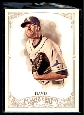 2012 Topps Allen & Ginter  Wade Davis #259 Tampa Bay Rays - Image 1 of 2