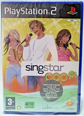 SingStar POP PlayStation 2 PAL NEW FACTORY SEALED foil damaged - Bild 1 von 4