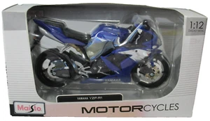 Maisto YAMAHA YZF-R1 Die Diecast Bike Model 1:12 Japan Motor Cycle 2017 NEW NOS - Picture 1 of 24