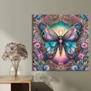 Butterfly Abstract Art Limited Edition High Quality Home Decor Australian Made - Bild 1 von 3