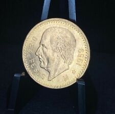 1959 - Mexico Gold Mexican Diez 10 Pesos Coin