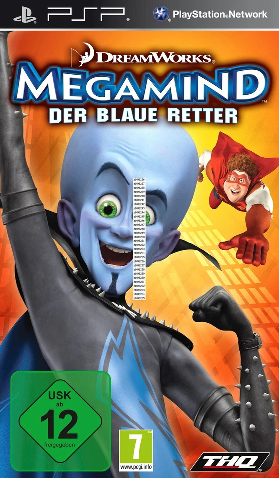 SONY PSP NEU & OVP DREAMWORKS  MEGAMIND DER BLAUE RETTER MEGASCHURKEN MEGAHELDEN - Bild 1 von 1