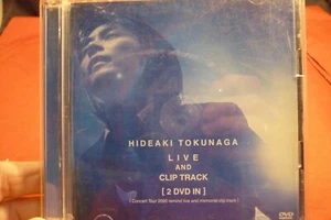 HIDEAKI TOKUNAGA LIVE AND CLIP TRACK 2 DVD  CONCERT TOUR 2000 - Picture 1 of 6