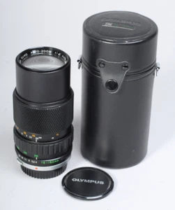 OLYMPUS OM ZUIKO 75-150MM F/4.0 LENS W CAPS HAZE - Picture 1 of 6