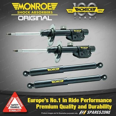 Monroe F + R Original Shock Absorbers for Citroen Berlingo 1.6i 1.6DT Van 04-08 - image 1 of 3