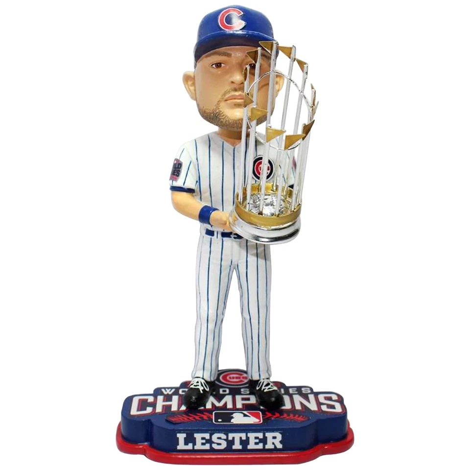 Chicago Cubs Jon Lester 2016 World Series Champions Bobblehead