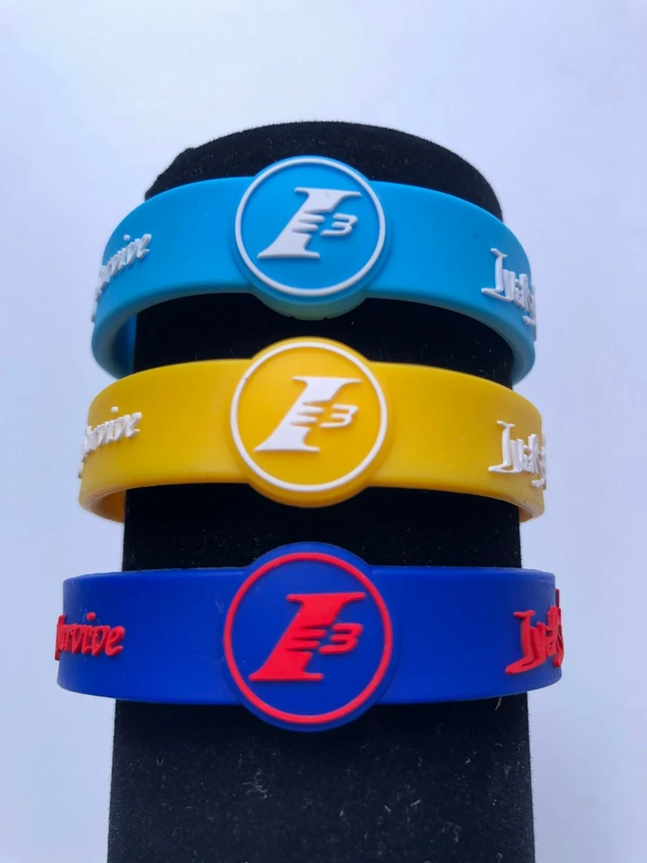 Allen Iverson Pulsera Baloncesto Silicona Ajustable Pulsera Goma Foto 1 de 4