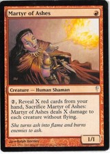 Martyr of Ashes *Common* Magic MtG x1 Coldsnap MP