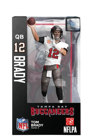 Tom Brady Tampa Bay Buccaneers NFL Imports Dragon Series 3 Figure Cover