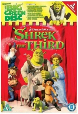 Shrek The Third: 2-Disc DVD Children (2007) Eddie Murphy Quality Guaranteed - Image 1 of 4
