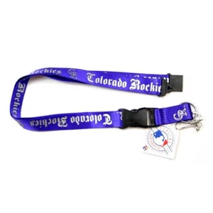 Colorado Rockies Old English Design Lanyard - MLB - Picture 1 of 1